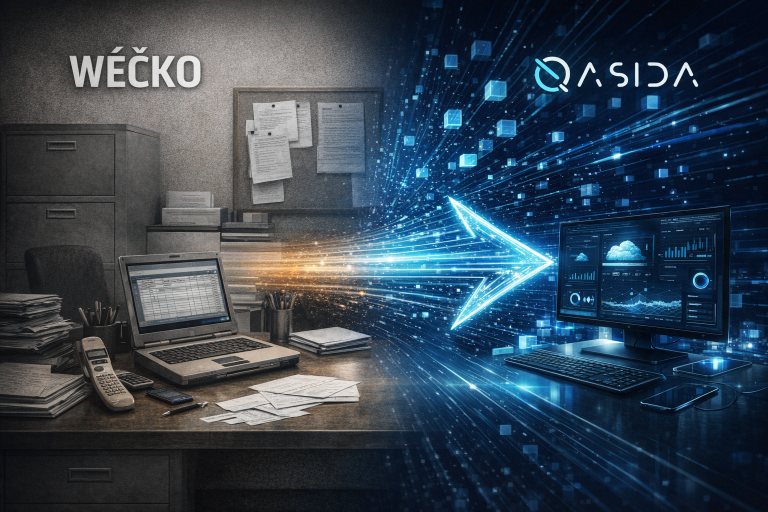 Prechod z Asseco WÉČKO na QASIDA START – firmy
