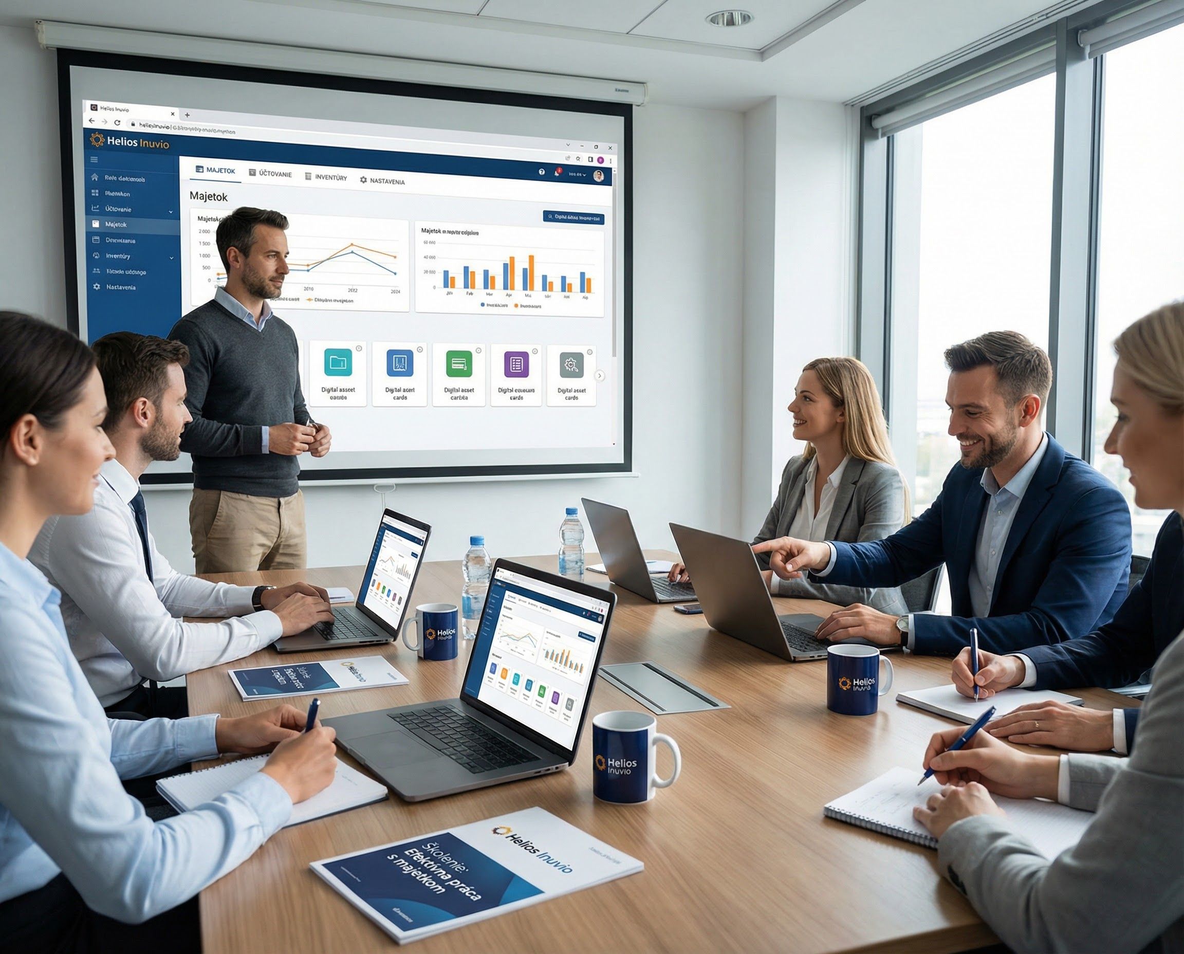 HELIOS iNuvio – školenie „Majetok“