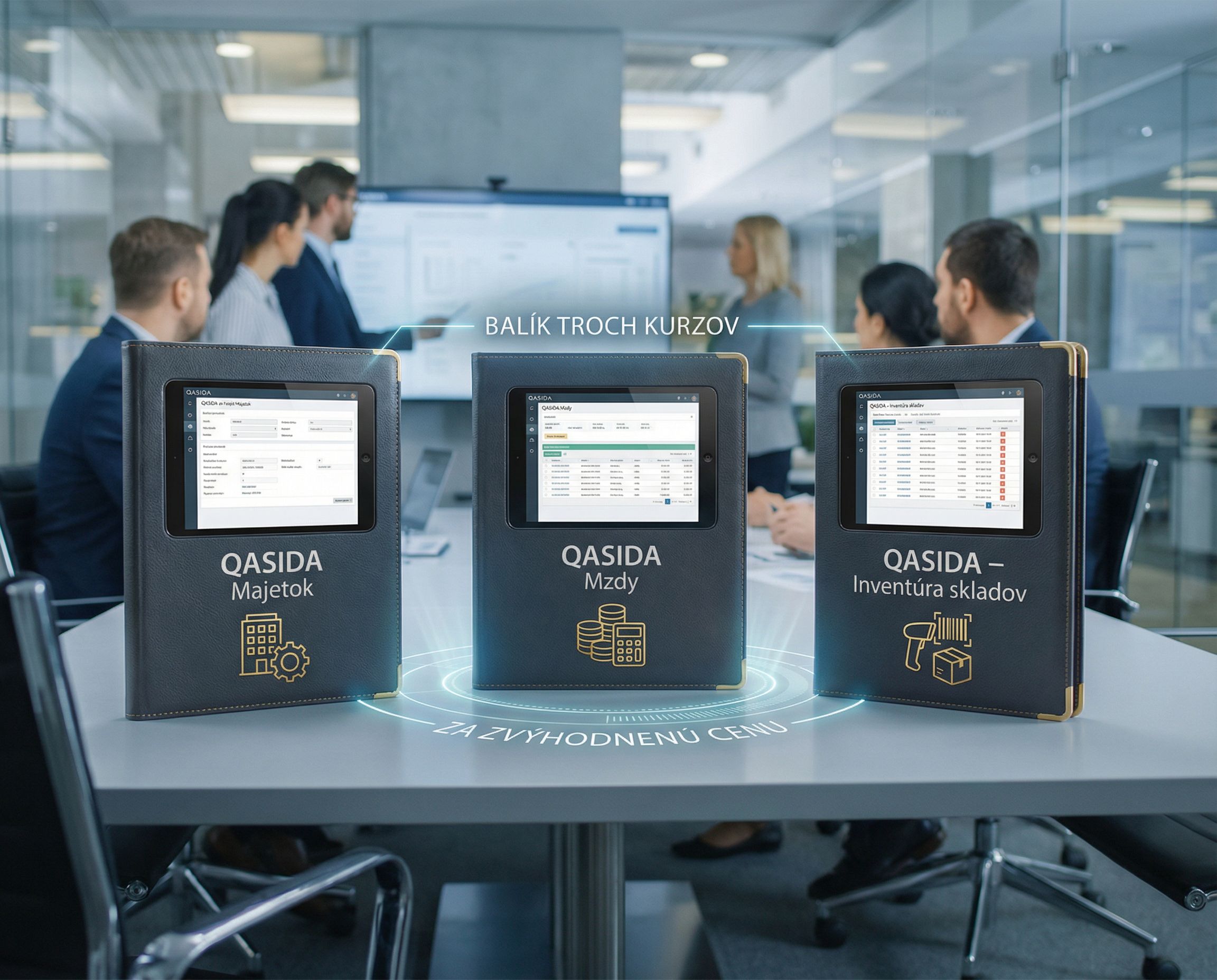 QASiDA – zvýhodnený balík 3 kurzov