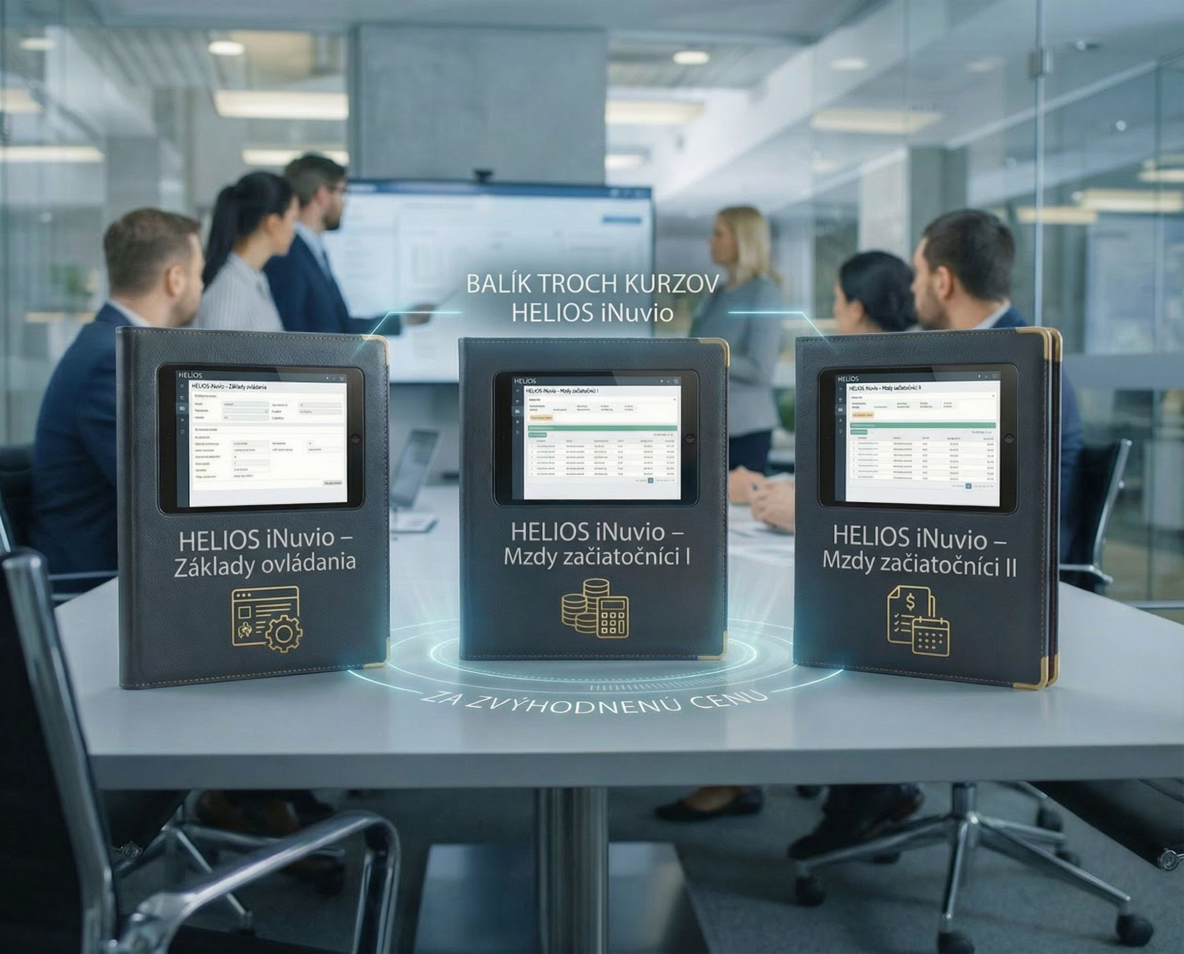 HELIOS iNuvio – zvýhodnený balík 3 kurzov