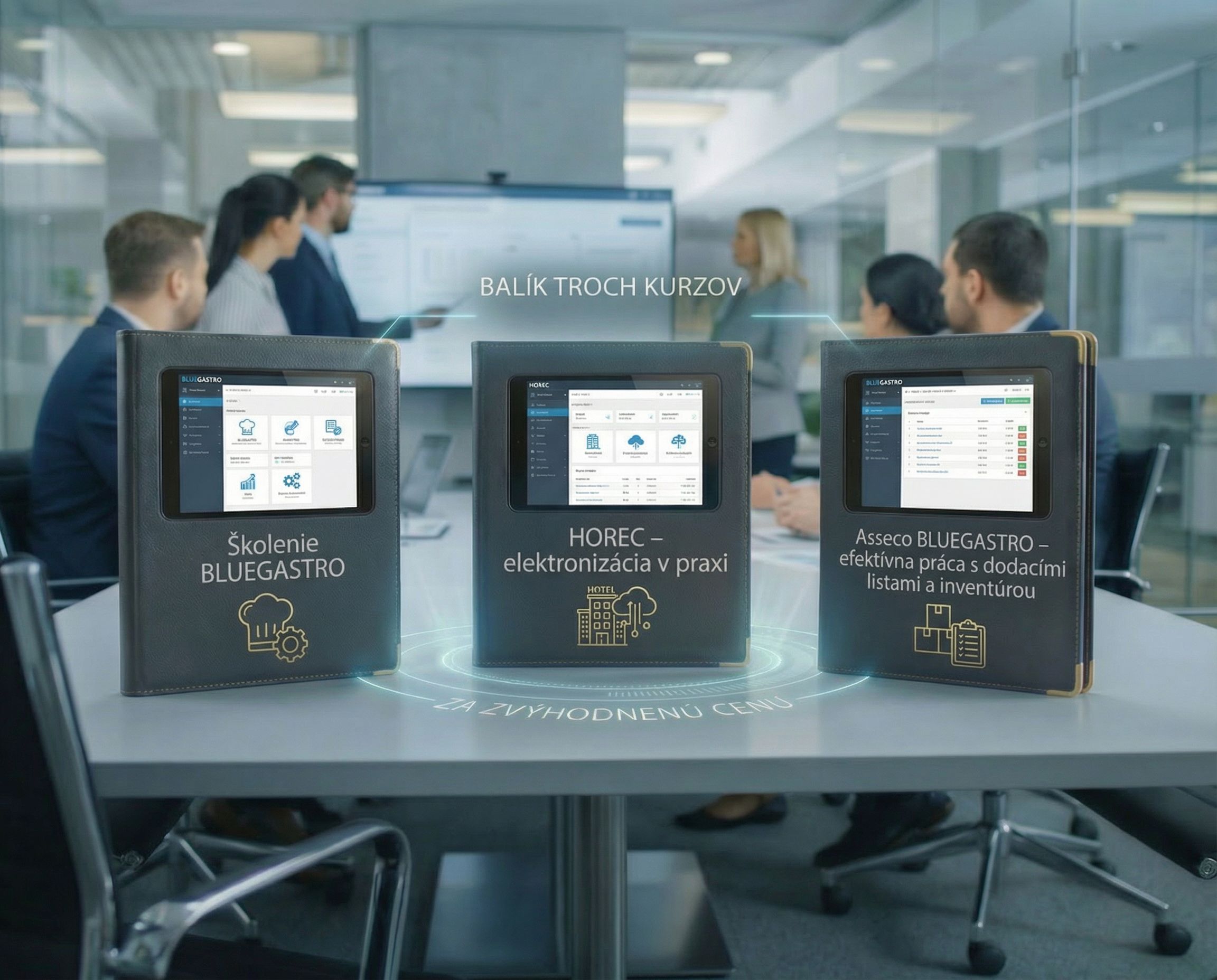 HOREC a BLUEGASTRO – zvýhodnený balík 3 kurzov