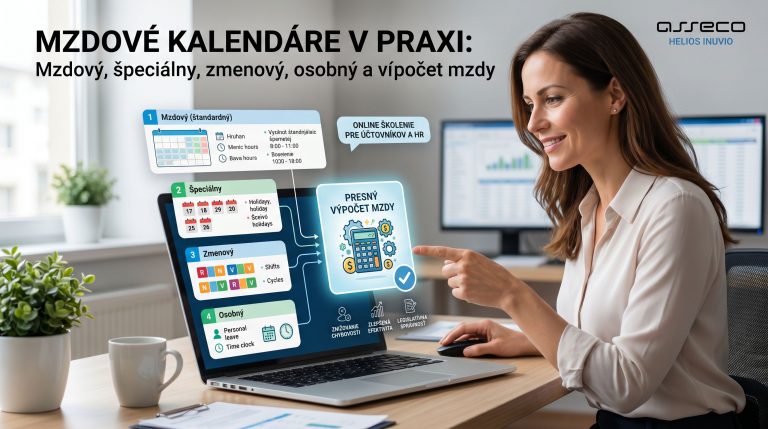 Helios Inuvio – Mzdové kalendáre v praxi: mzdový, špeciálny, zmenový, osobný a výpočet mzd